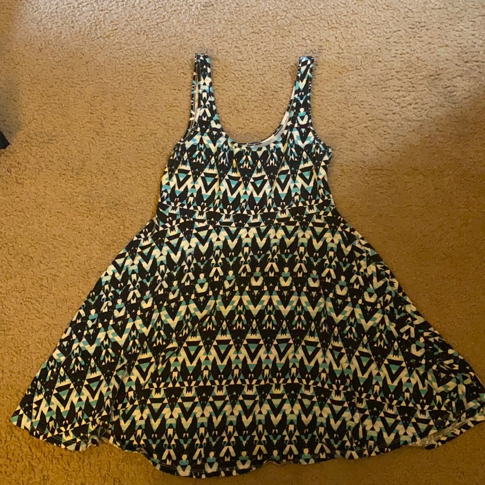 Printed Dress. Aeropostale Medium